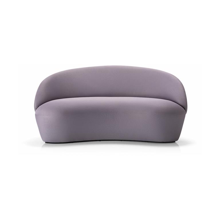 Canapé 2 places tissu lilas Naïve - Emko