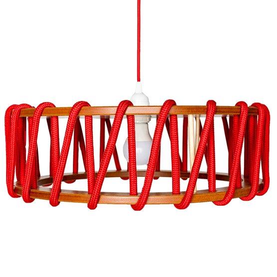 Suspension rouge L Macaron - EMKO