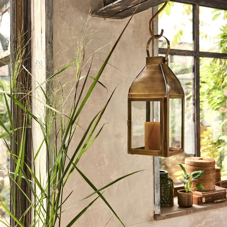 Photophore lanterne en métal H33