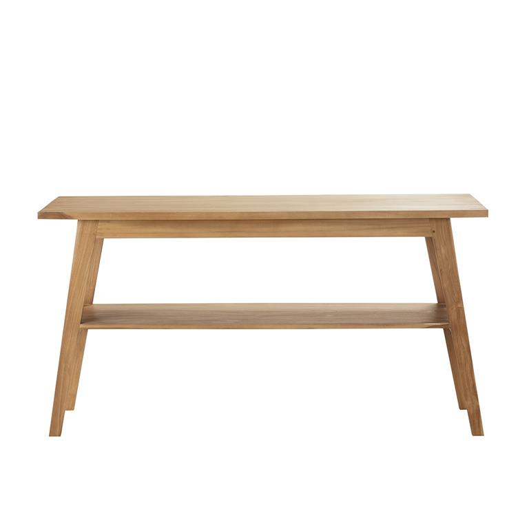 Meuble double vasque en teck massif 150 cm