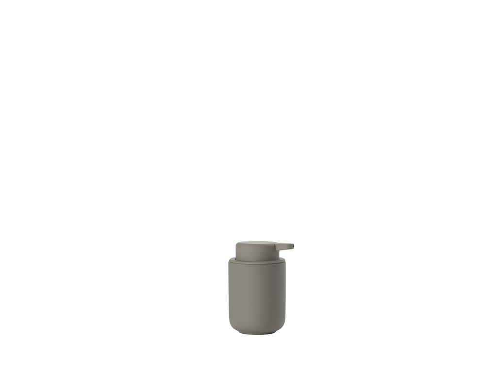 Distributeur de savon en grès/ABS taupe