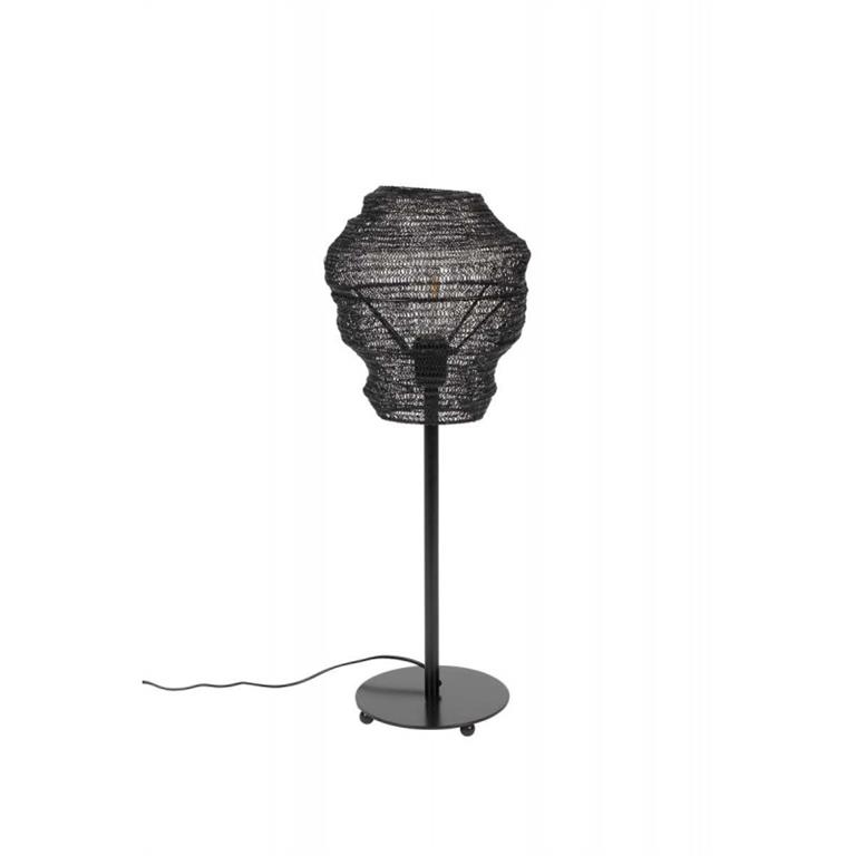 Lampe design en métal noir