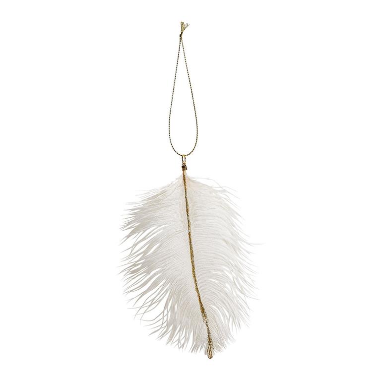 Sachet de 6 plumes décoratives à suspendre