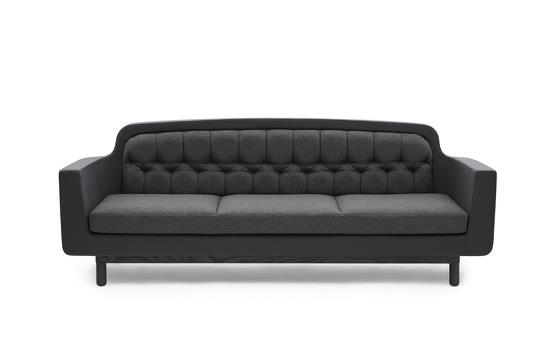 Canapé Onkel 3 Places Gris Foncé - Normann Copenhagen