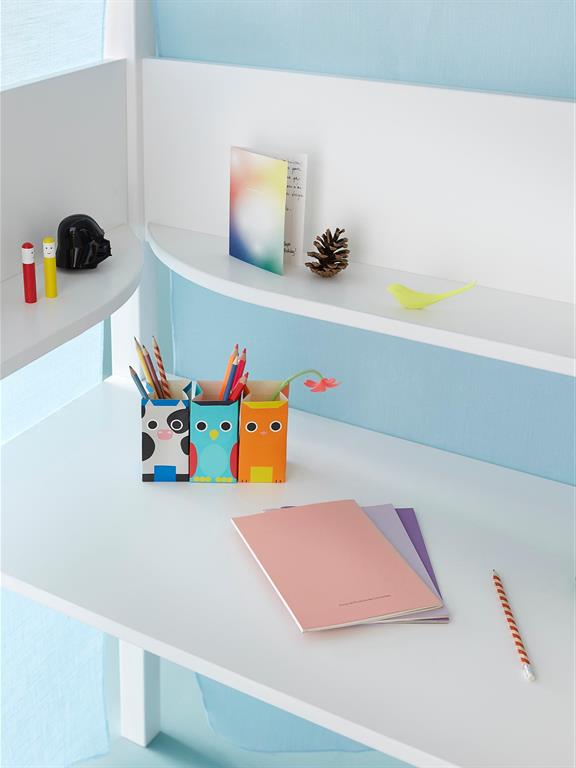 Bureau pour lit Plume - Constance Guisset Studio blanc