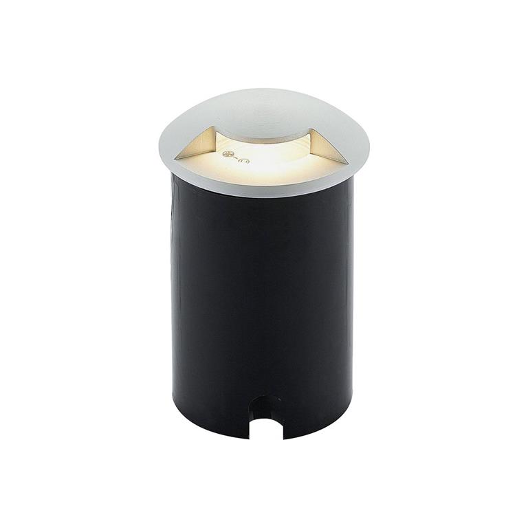 Spots encastrables dans le sol en Aluminium Gris