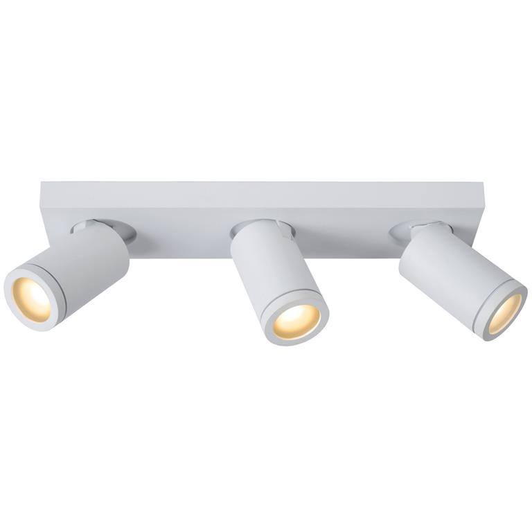 Spot de plafond en métal blanc