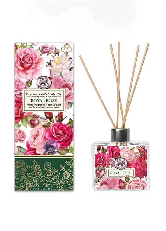 Diffuseur d'ambiance 100ml avec tiges - Roymdhfrd417 - Rose - Bois - Taille 