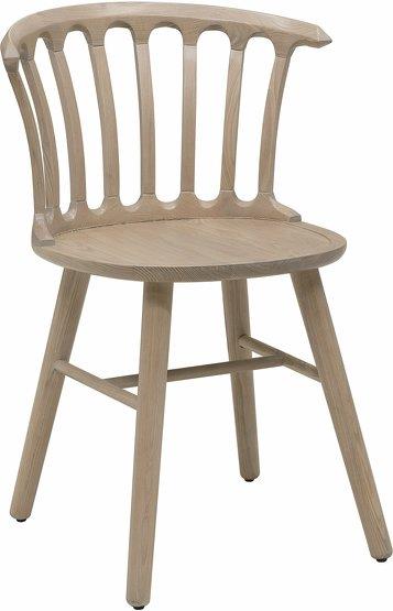 Chaise en frêne blond San Marco - Hans K