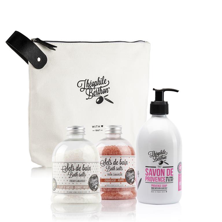Trousse moment de détente dans son bain
