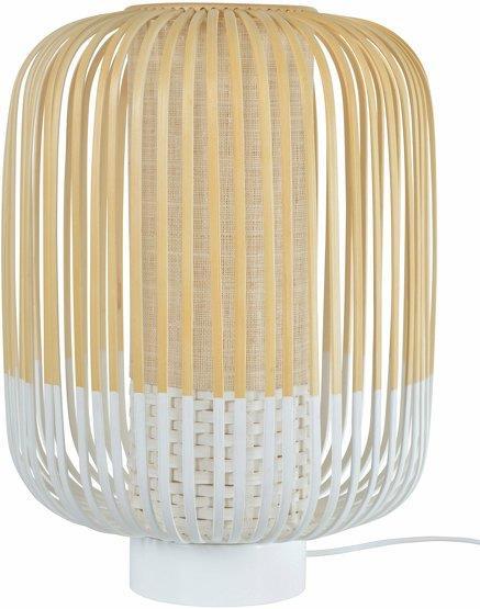 Lampe à poser blanche M Bamboo - Forestier