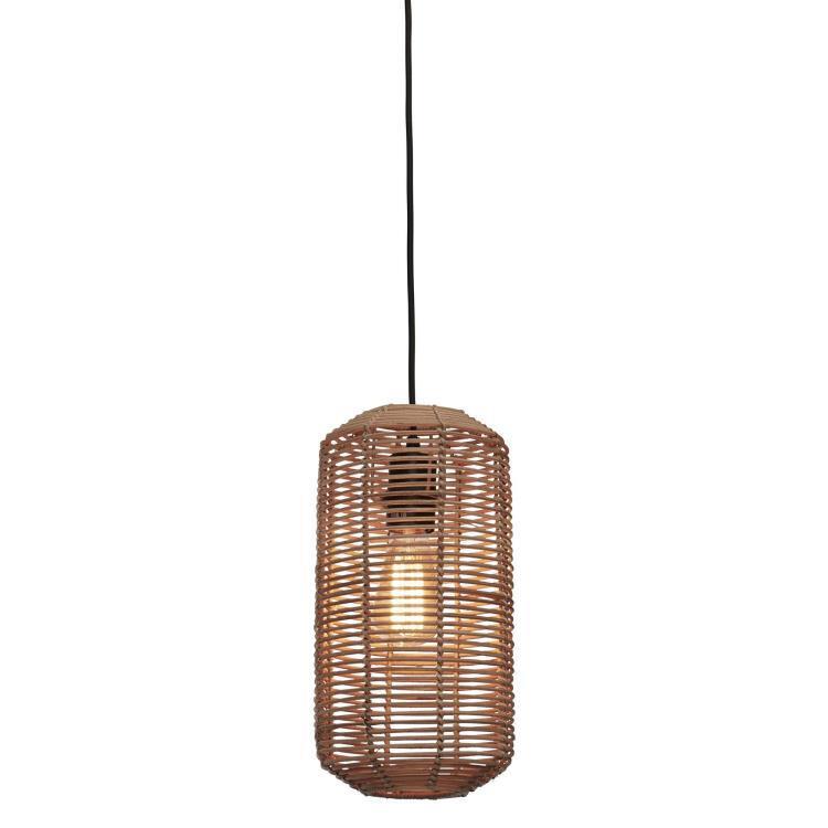 Suspension rotin naturel