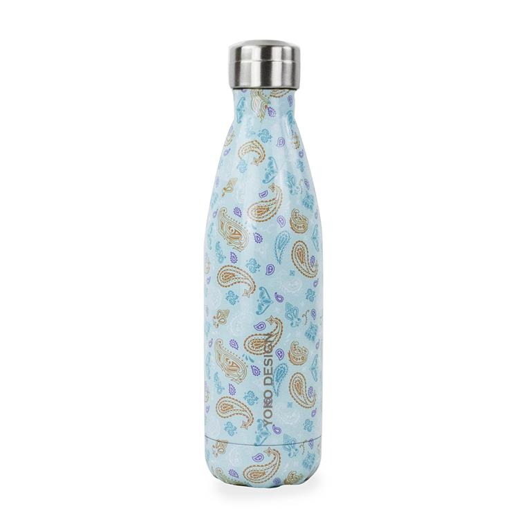 Bouteille isotherme 500 ml cashmere bleue