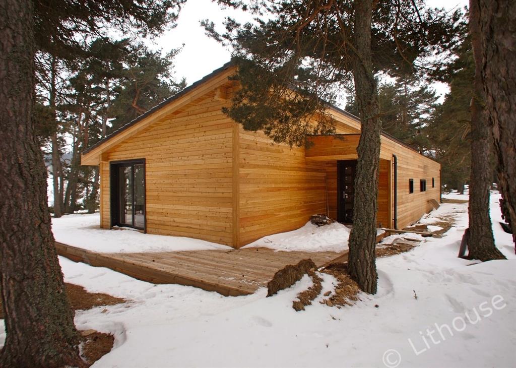 Maison en bois contemporaine