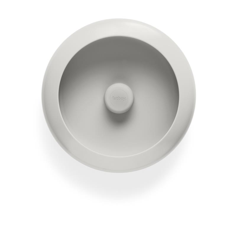 Lampe sans fil en acier blanc 30 cm Oloha M - Fatboy