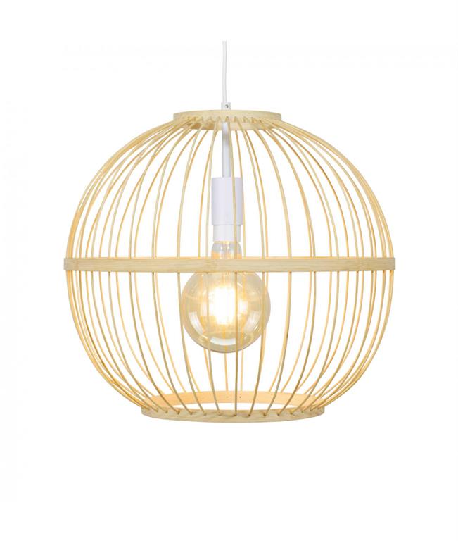 Suspension en bambou naturel