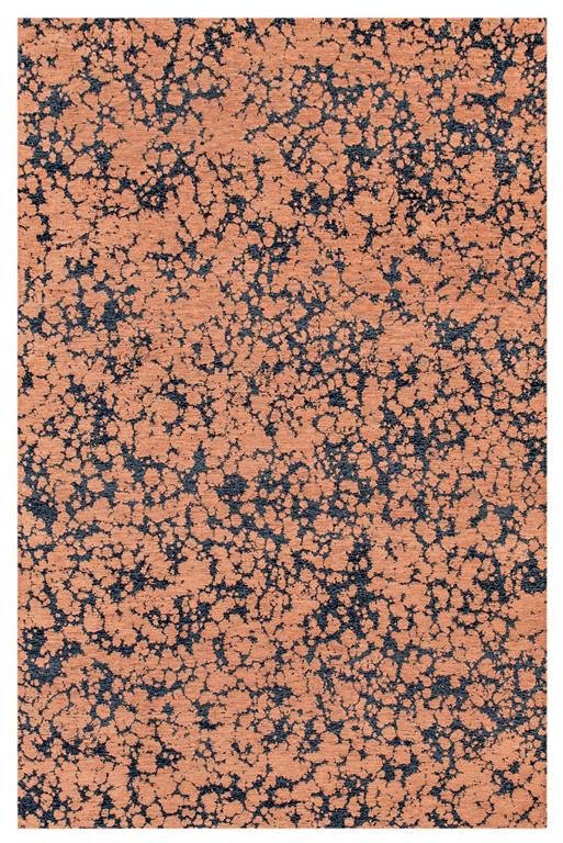 Tapis de salon moderne tissé plat orange 240x340 cm