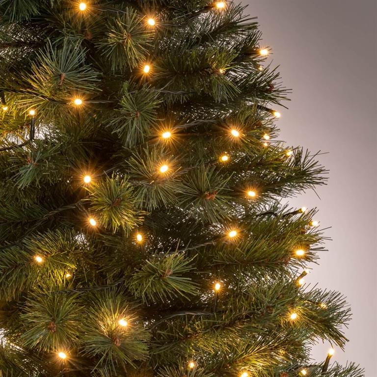 Guirlande lumineuse à gouttes L18m - jauneANDRIA