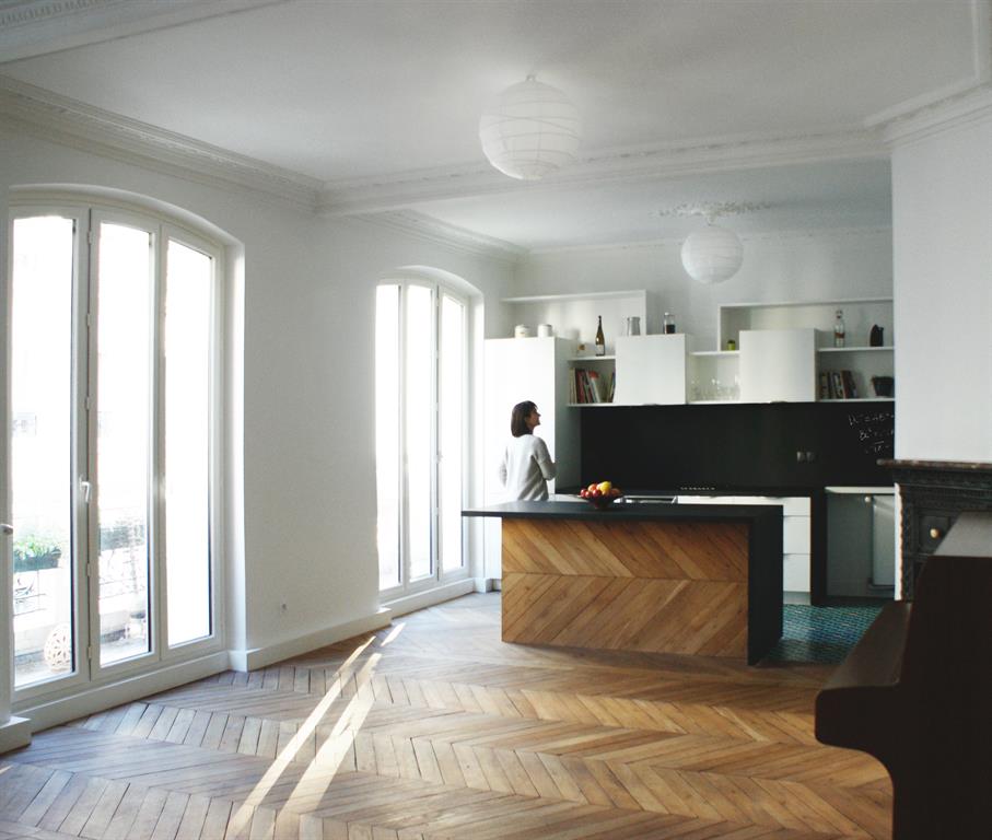 PARQUET - ILOT CENTRAL CUISINE