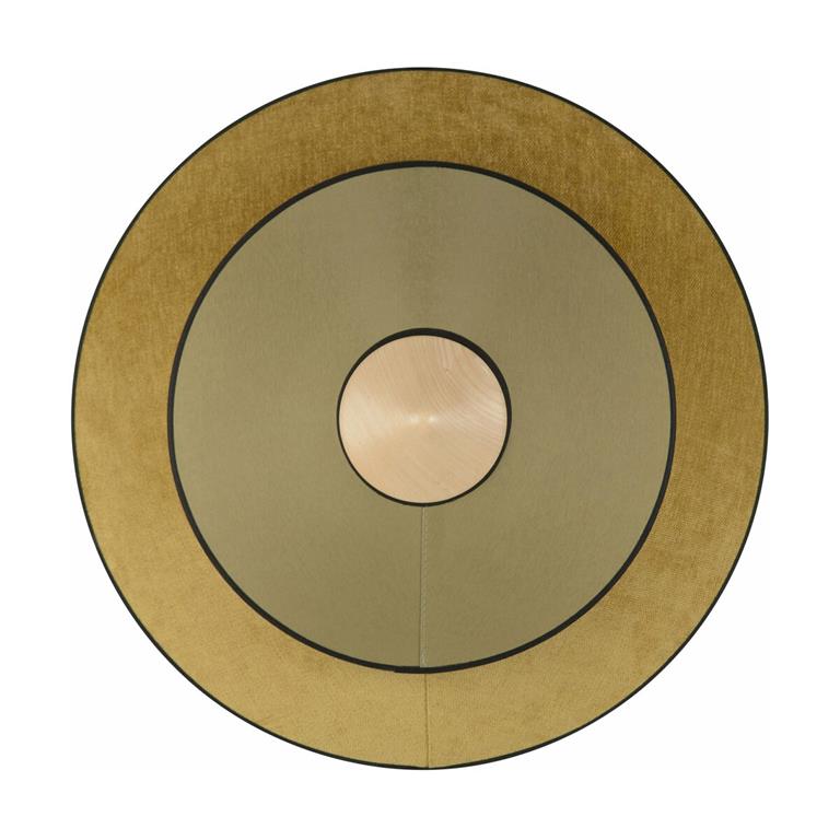 Applique murale en velours bronze 50 cm CYMBAL - Forestier
