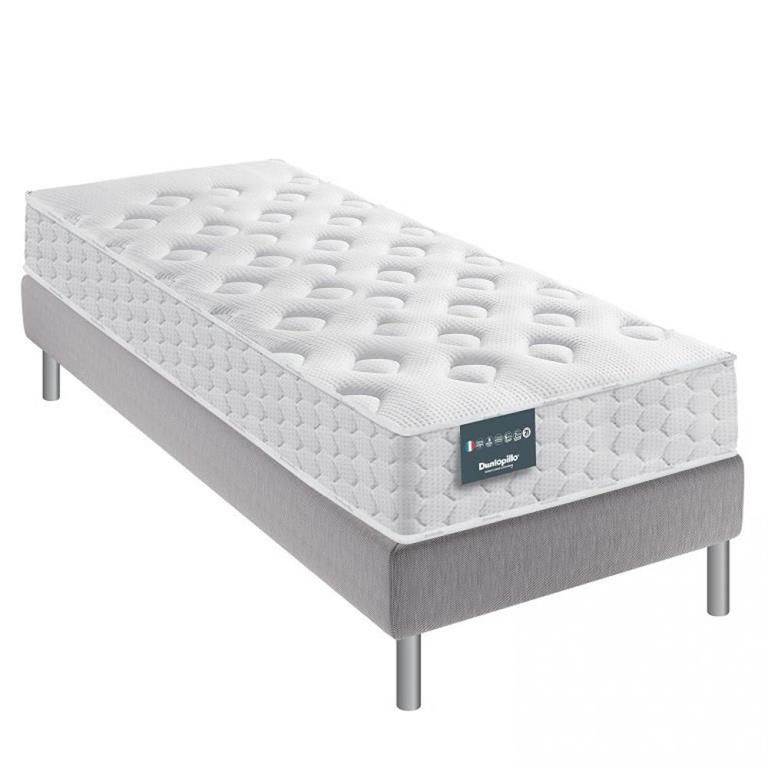 Ensemble Dunlopillo 90*190 cm EUGEN 3 21 cm matelas mémoire
