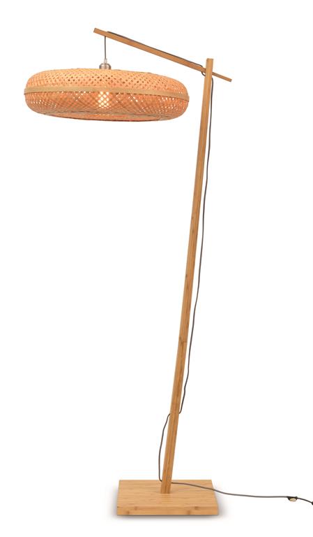 Lampadaire bambou naturel