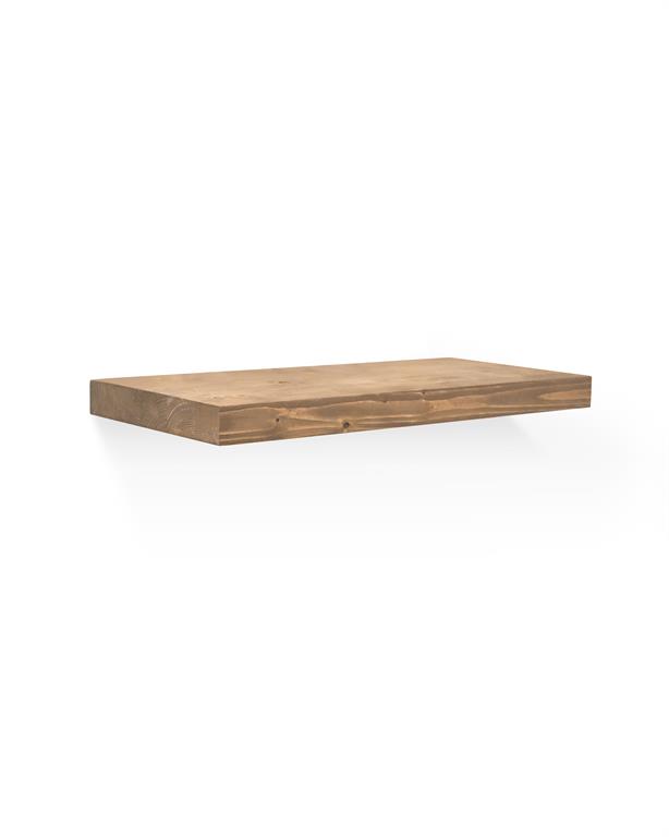 Table de chevet en bois de sapin vieilli 45x3