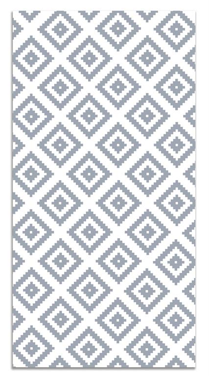 Donnez une touche moderne et sophistiquée à votre maison avec ce tapis vinyle au design élégant. Le motif à carreaux dans des tons neutres et contrastés crée un effet visuel ...