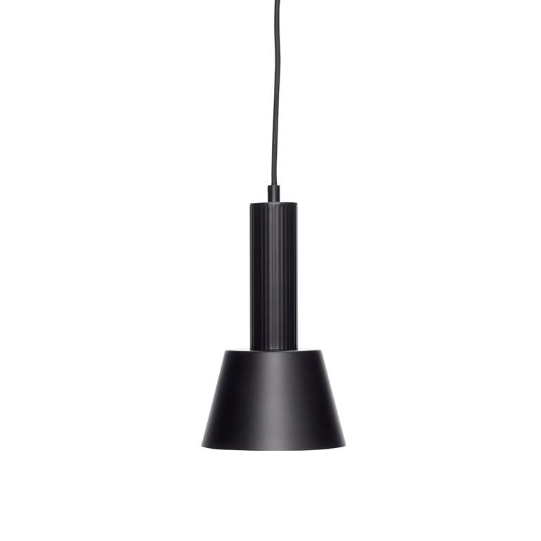 Lampe en métal noir