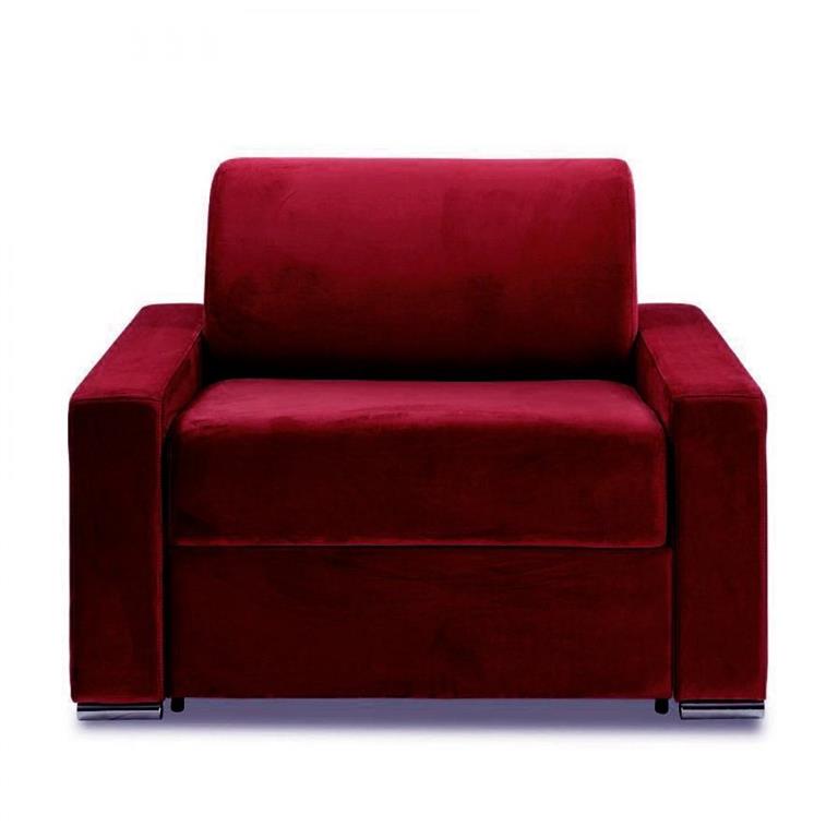 Fauteuil convertible DREAMER convertible EXPRESS 70*16 cm microfibre antara plus bordeaux