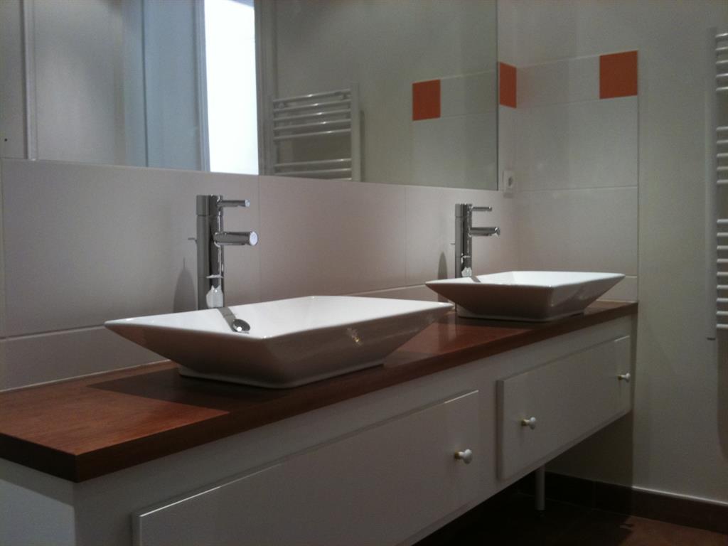 Rénovation appartement haussmannien, salle de bains 