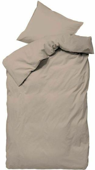 Parure de lit en coton bio rose 135 x 200 cm Ingrid - By Nord