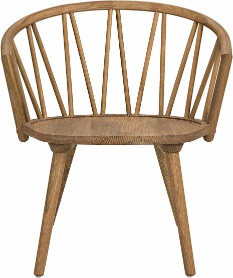 Fauteuil lounge en chêne huilé ZigZag - Hans K