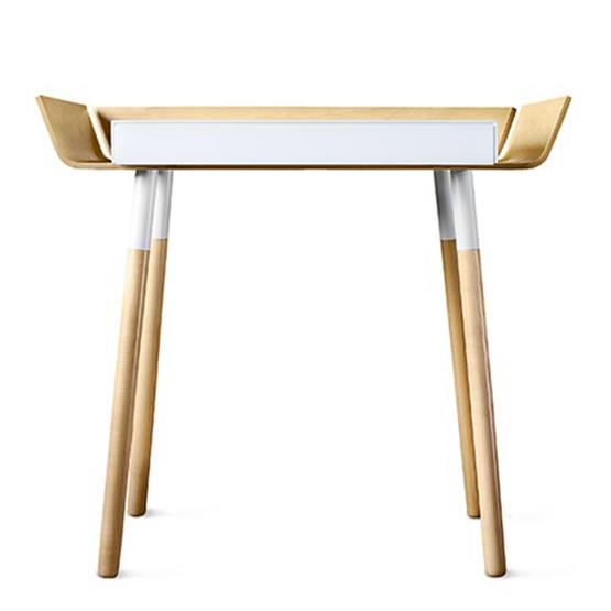 Bureau 1 tiroir blanc My Writing Desk - Emko