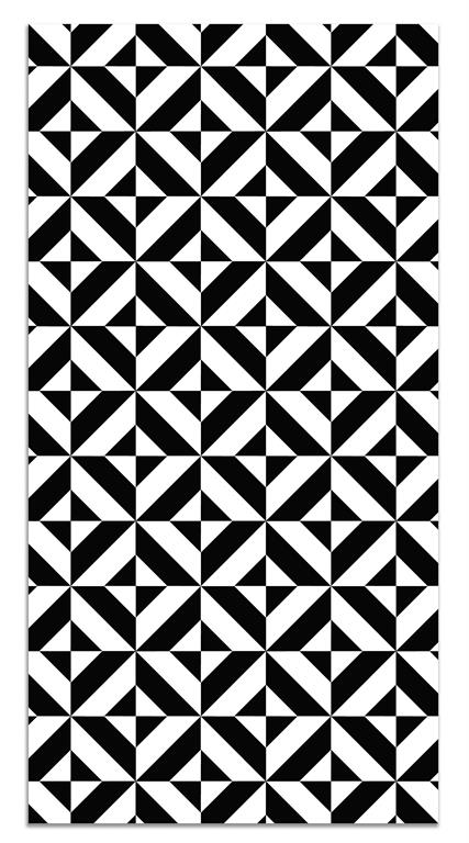 Transformez vos espaces avec ce tapis vinyle au design géométrique. Son motif de formes géométriques dans une variété de couleurs vibrantes et neutres ajoute une touche de modernité et d'élégance ...