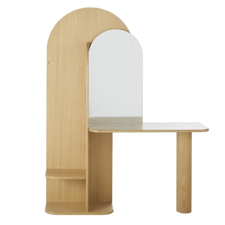 Dressing bureau pour hôtel avec miroir