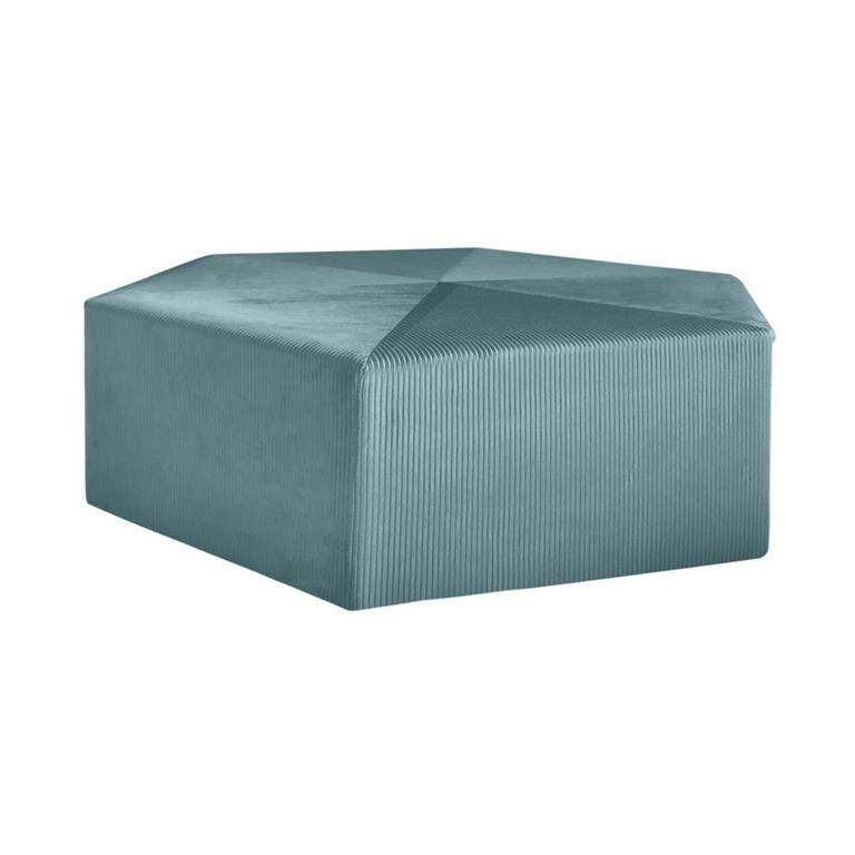 Pouf XXL design velours L