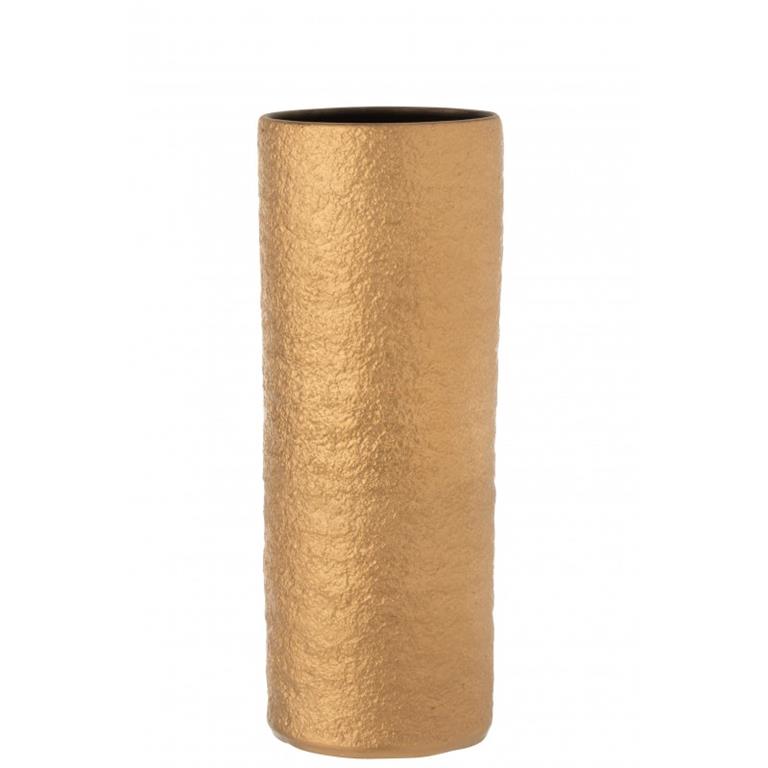 Vase céramique or H39