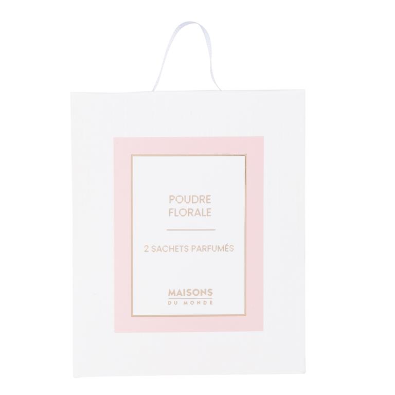 Sachets parfumés poudre florale 