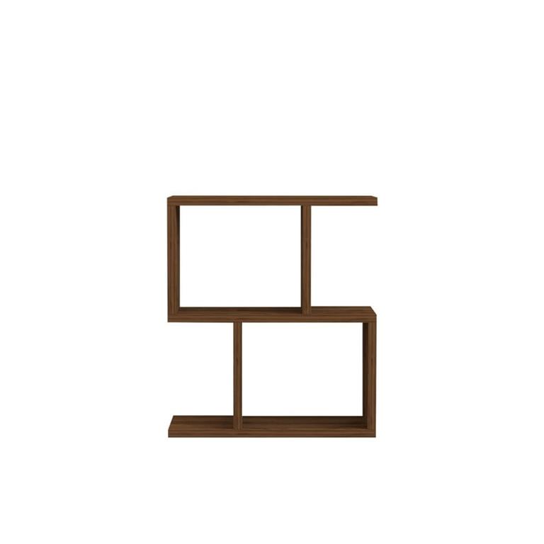 Bout de canapé L45 cm - Effet Noyer