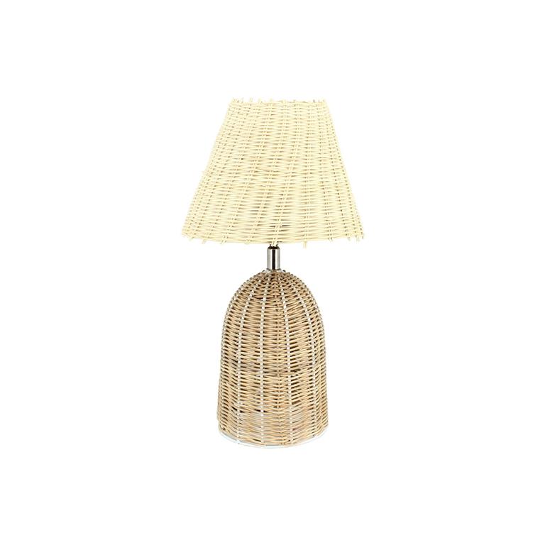 Lampe à poser en rotin h38cm