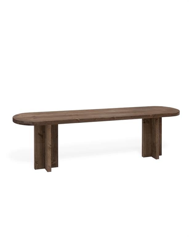 Banc en bois d'épicéa massif naturel.Nécessite le montage des pieds.Peut être nettoyé avec un chiffon sec et dépoussiéré avec un plumeau.Comme il s'agit d'un produit fabriqué à la main en ...