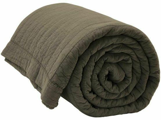 Couvre-lit matelassé Magnhild Bark - By Nord