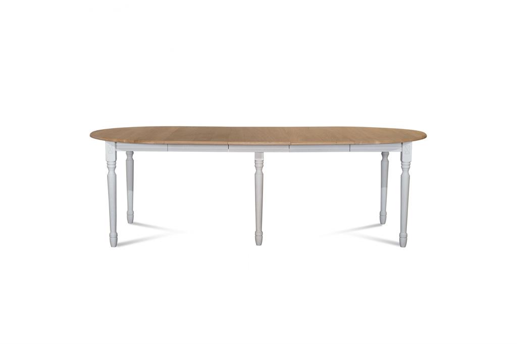 Table ronde 6 pieds tournés 115 cm 