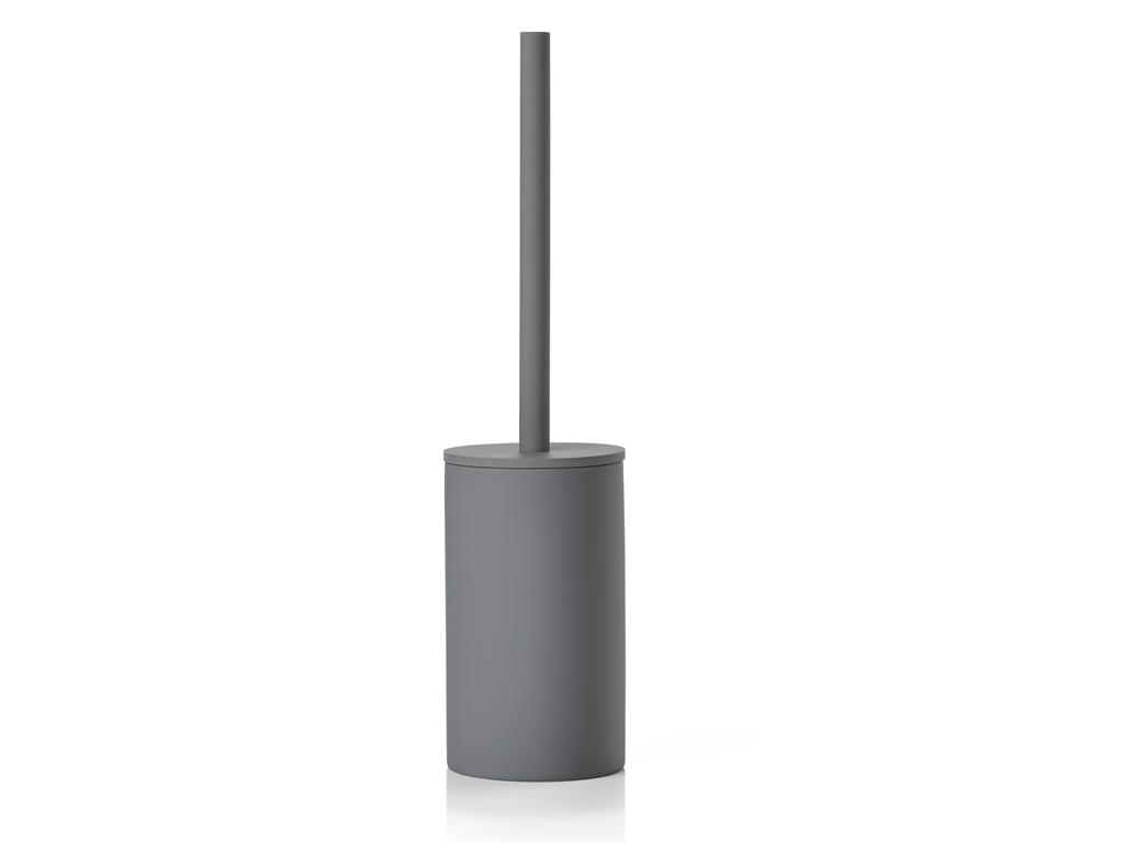 Brosse de toilette en grès gris