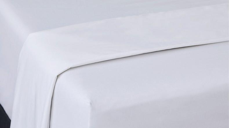 Drap plat en coton égyptien Home by TEMPUR® Beige 270 x 270 CM