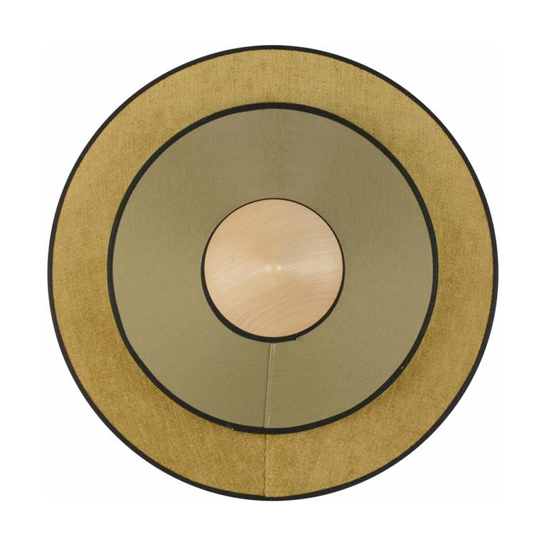 Applique murale en velours bronze 34 cm CYMBAL - Forestier