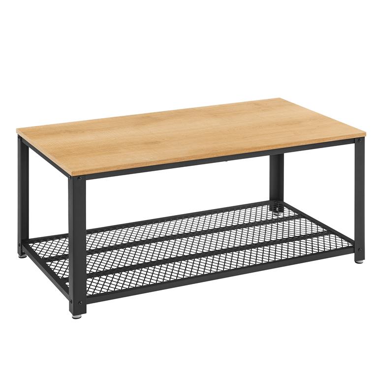 Table basse industrielle Médium MDF Bois 106