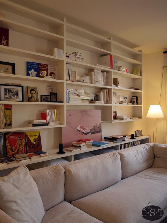 Bibliothèque d'angle