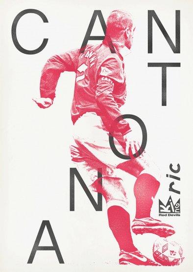 Affiche vintage 50 x 70 cm Cantona - Sergeant Paper